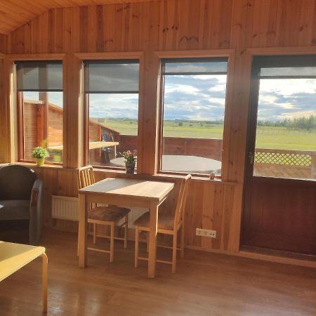 Bright And Peaceful Cabin With Views & Hot Tub Villa Selfoss Eksteriør billede