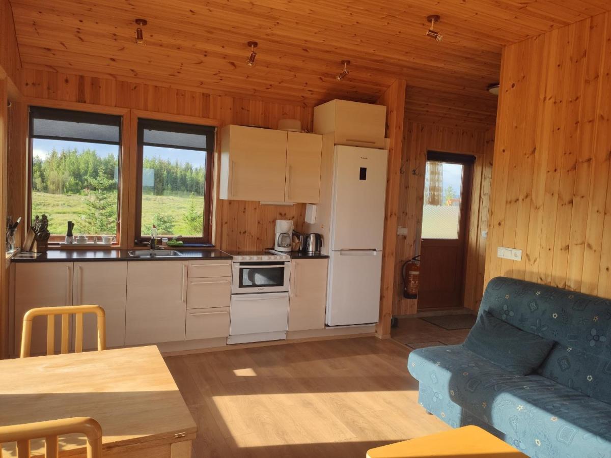 Bright And Peaceful Cabin With Views & Hot Tub Villa Selfoss Eksteriør billede